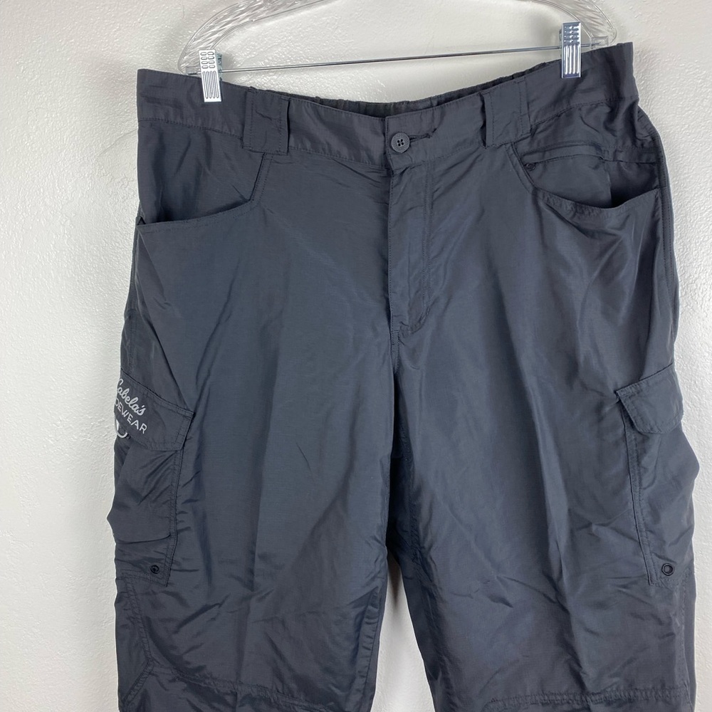 Cabela’s Gray Insect Defense No Fly Zone Guidegear Cargo outdoor Pants men’s XL - Picture 10 of 15